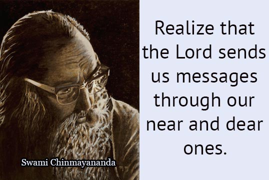 Swami Chinmayananda quote-The world always supplies us with situations. It is our evaluation that makes it a problem of a crisis.