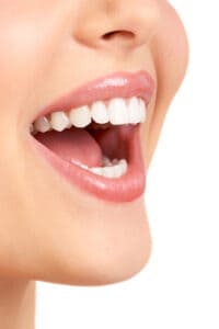 image of the beautiful mouth of a woman showing how choosing your words carefully is a discipline that ensures your spiritual growth