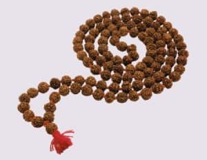 mala of 108 beads that can be used for japa practice