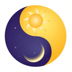 Sun and moon channels in hatha yoga